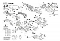 Bosch 3 601 H91 C60 GWS 22-230 LVI Angle Grinder 110 V / GB Spare Parts GWS22-230LVI